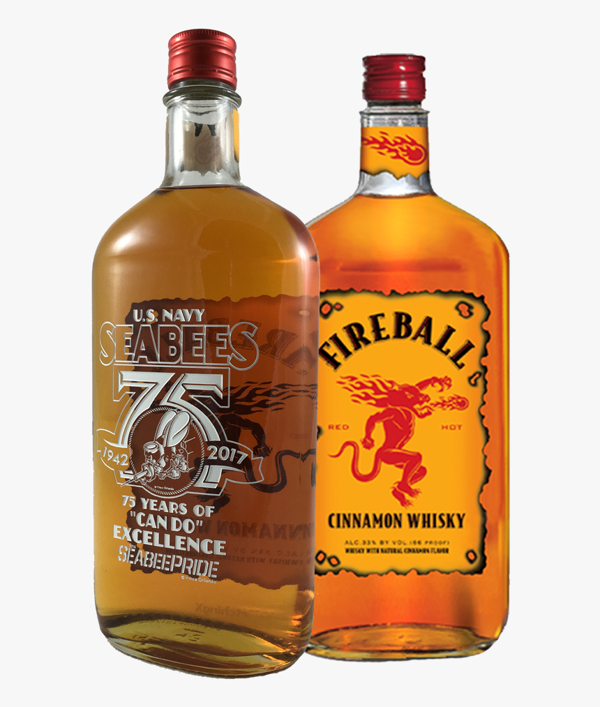 Ocean Wine Spirits Fireball Cinnamon Whisky - Fireball Cinnamon Whisky, HD Png Download, Free Download