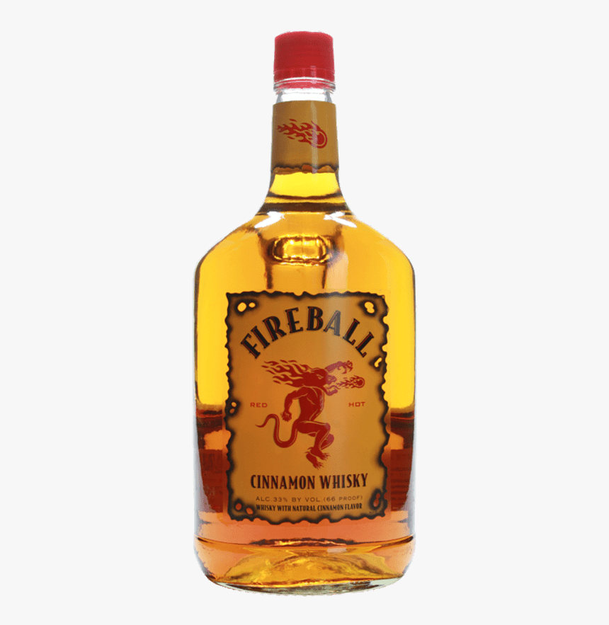 Fireball Cinnamon Whisky 200ml, HD Png Download, Free Download