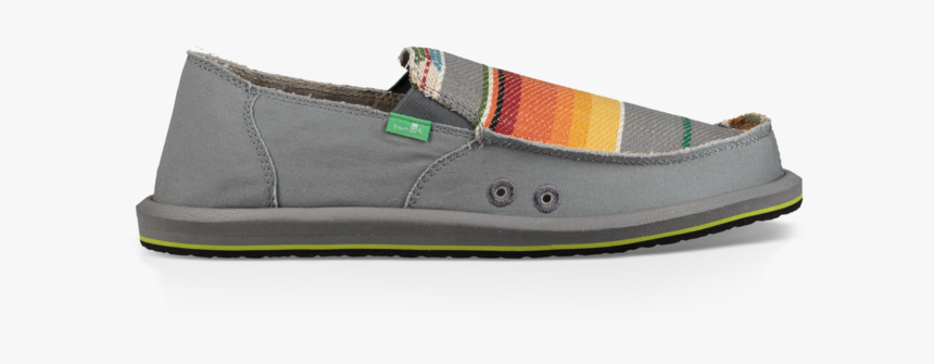 Grey Multi Blanket - Slip-on Shoe, HD Png Download, Free Download