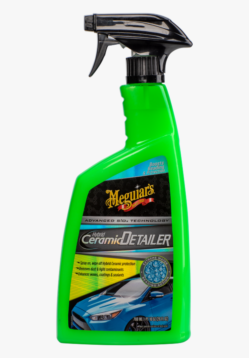 Meguiar’s Hybrid Ceramic Detailer Spray 26 Oz - Meguiars Hybrid Ceramic Detailer, HD Png Download, Free Download