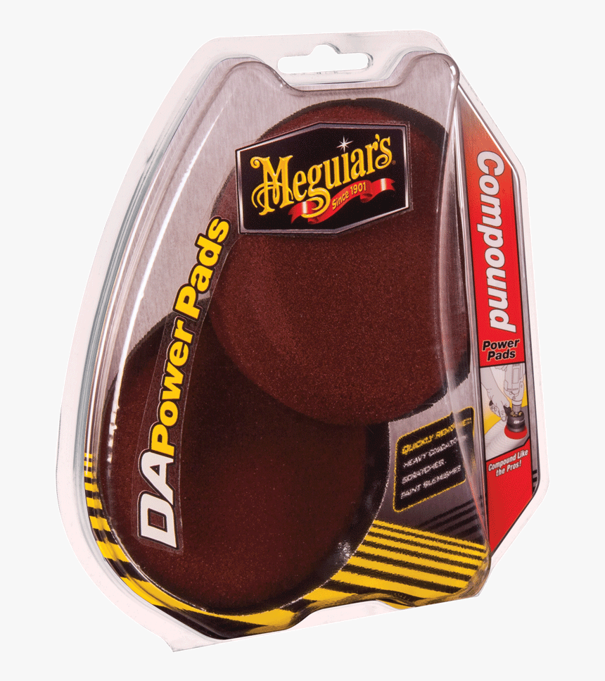 Meguiars G3507 Da Power System Compound Pad Pack - Meguiars Compound Pad, HD Png Download, Free Download