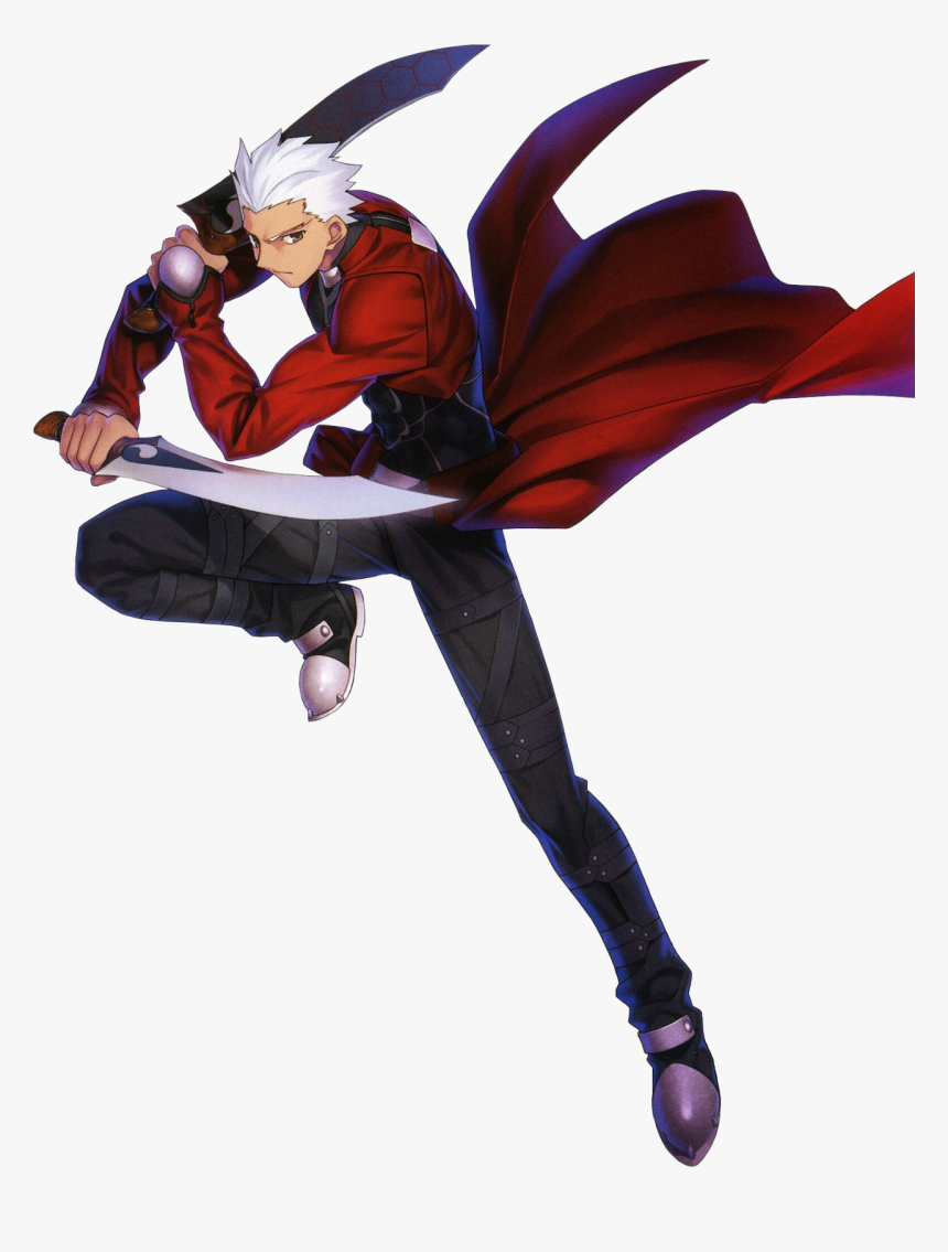 Fate Stay Night Archer Png - Fate Stay Night Archer Render, Transparent Png, Free Download