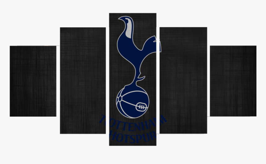 Hd Printed Tottenham Hotspur Logo 5 Pieces Canvas - Monogatari Canvas, HD Png Download, Free Download