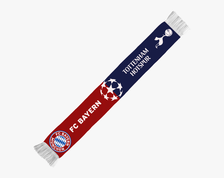 Ucl Scarf Fcb - Bayern Liverpool Champions League 2019 Scarf, HD Png Download, Free Download