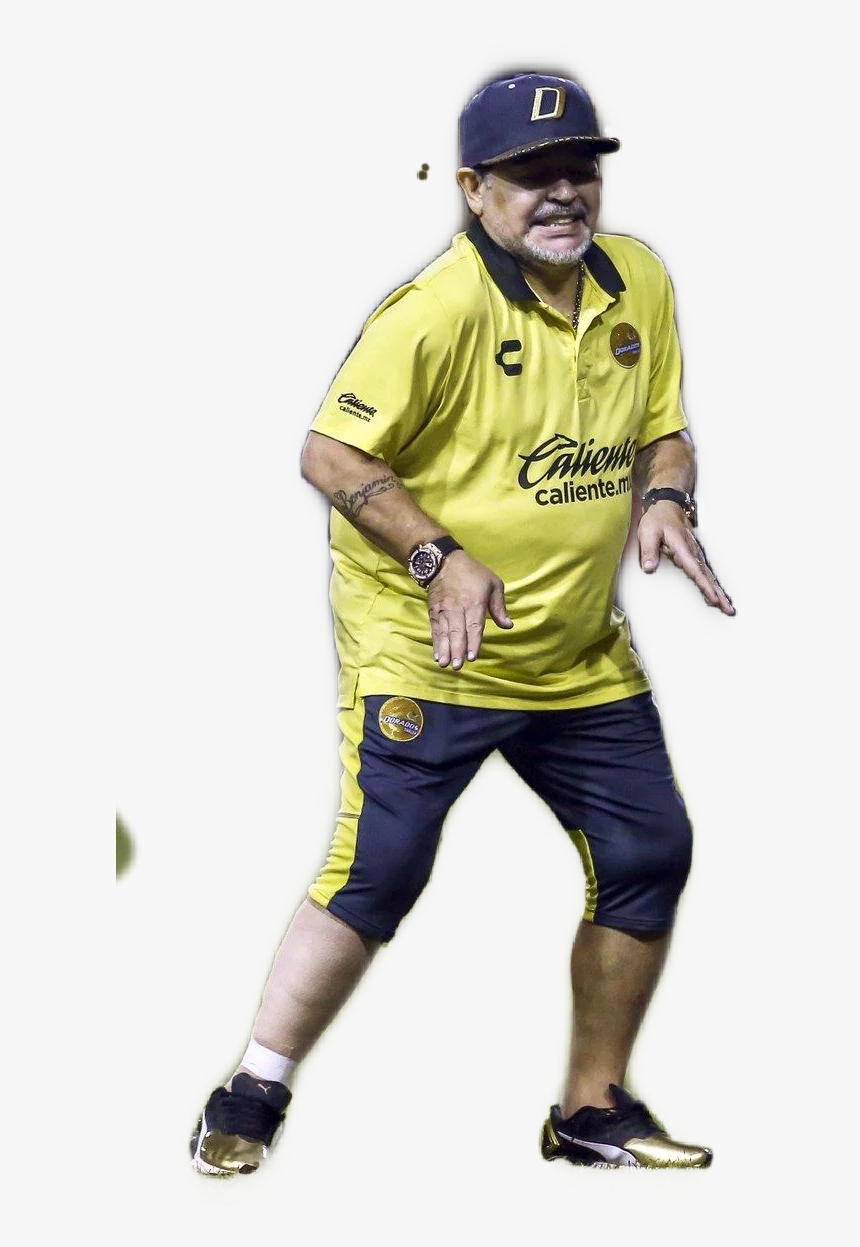 #maradona - Diego Maradona Dorados Bailando, HD Png Download, Free Download