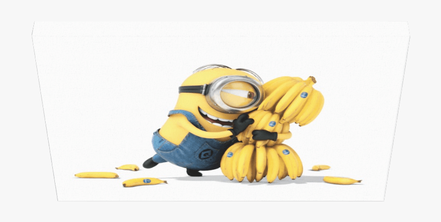 Minions Canvas - Cute Banana, HD Png Download, Free Download