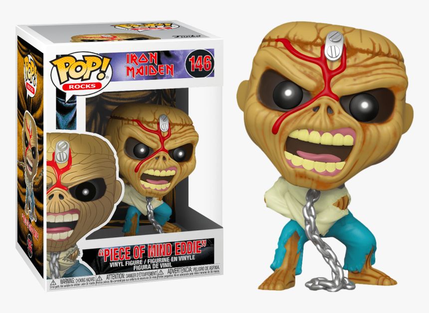 Eddie Iron Maiden Funko Pop, HD Png Download, Free Download