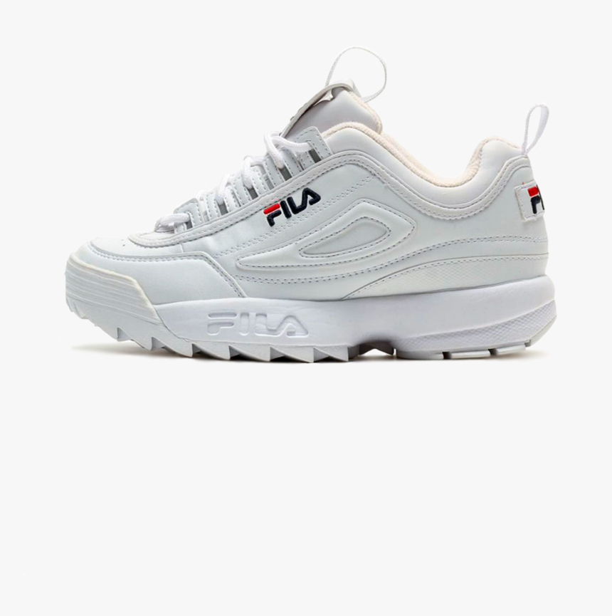 Fila Disruptor Low White , Png Download - White Fila Shoes Png, Transparent Png, Free Download