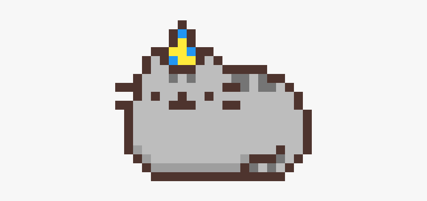 Pusheen Pixel Art, HD Png Download, Free Download