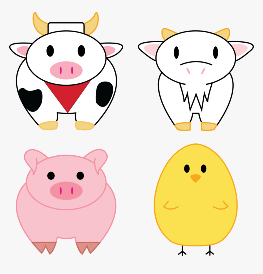 Free Download Farm Animals Png Clipart Farming Simulator - Cartoon, Transparent Png, Free Download