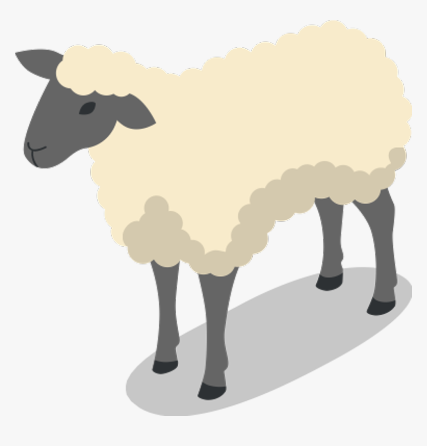 Sheep Animal Farm Clipart , Png Download - Cartoon Sheep Animal Farm, Transparent Png, Free Download