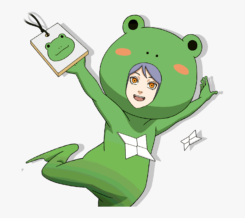 #konan #akatsuki #naruto #frog #kunai #kunoichi #pain - Cartoon, HD Png Download, Free Download