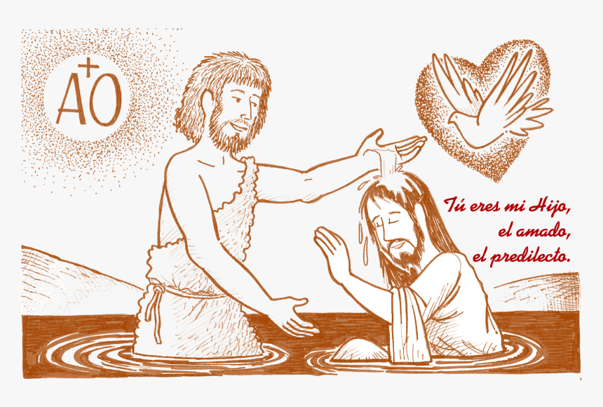 Bautismo De Jesus, HD Png Download, Free Download