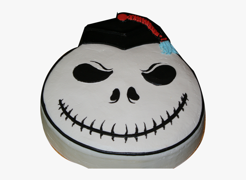 Transparent Jack Skellington Head Png - Jack Skellington Graduation Cake, Png Download, Free Download