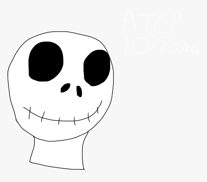 Jack Skellington - Line Art, HD Png Download, Free Download