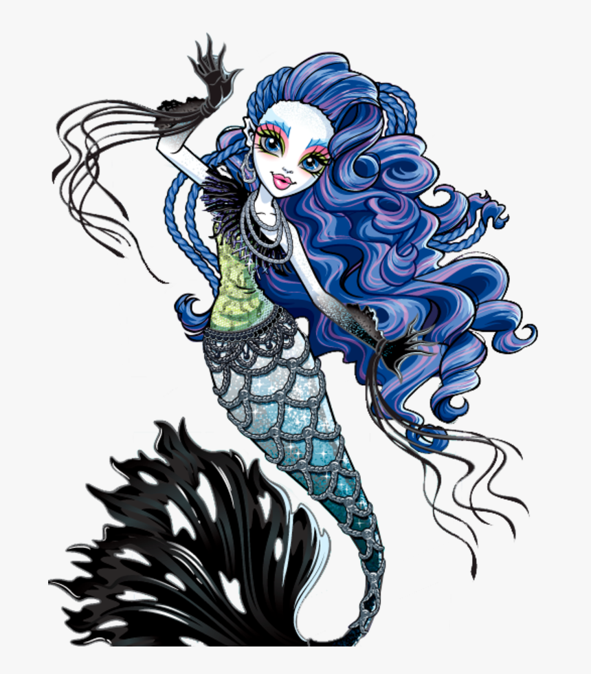Monster High Mermaid Girl, HD Png Download, Free Download