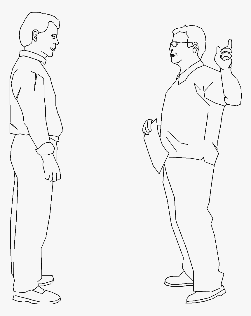 Transparent People Figure Png - Line Art, Png Download, Free Download