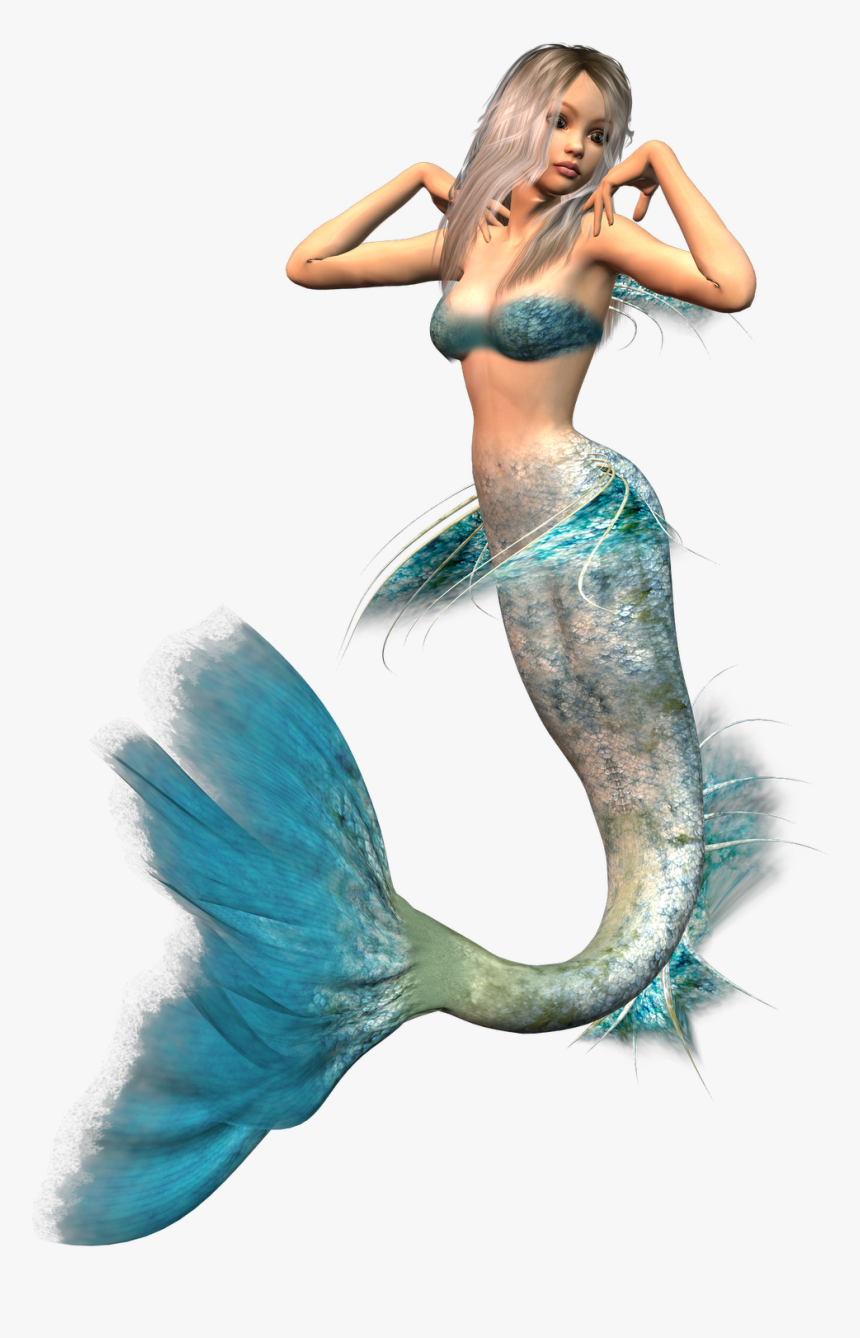 Realistic Mermaids Transparent Background, HD Png Download, Free Download