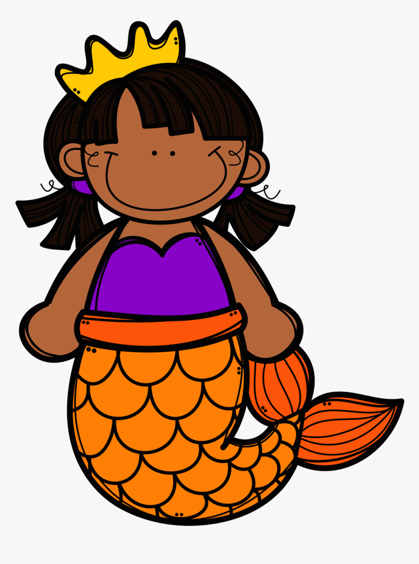 *✿**✿*sirena*✿**✿* School Clipart, - Coloring Book, HD Png Download, Free Download