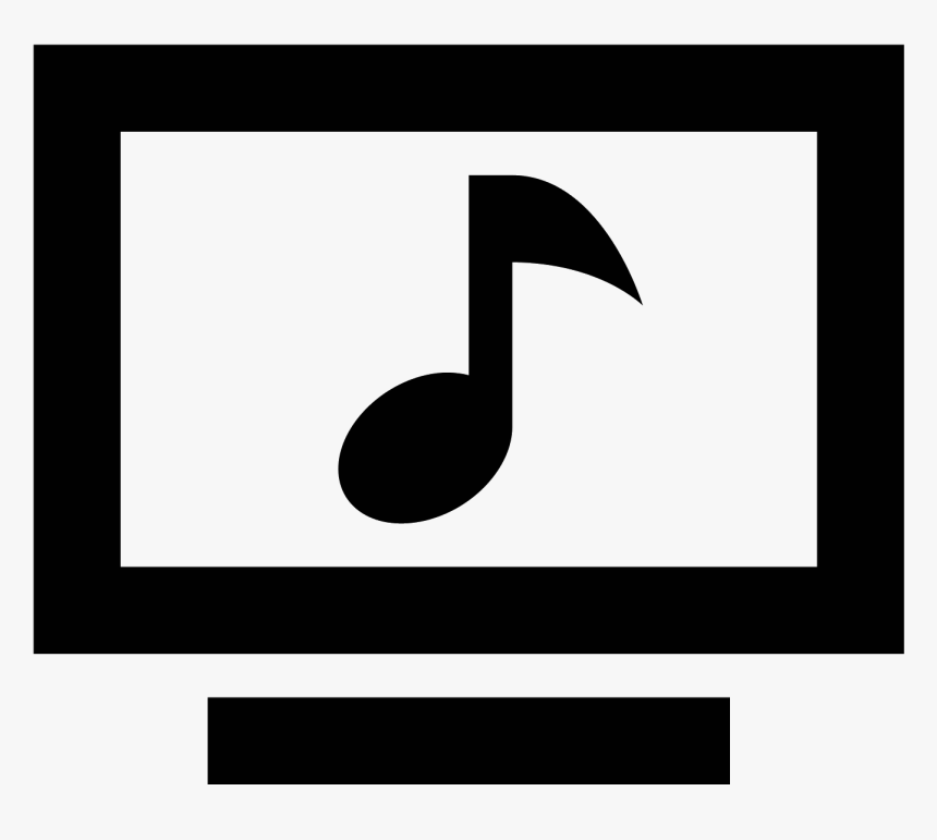 Clipart Music Music Video - Icon, HD Png Download, Free Download