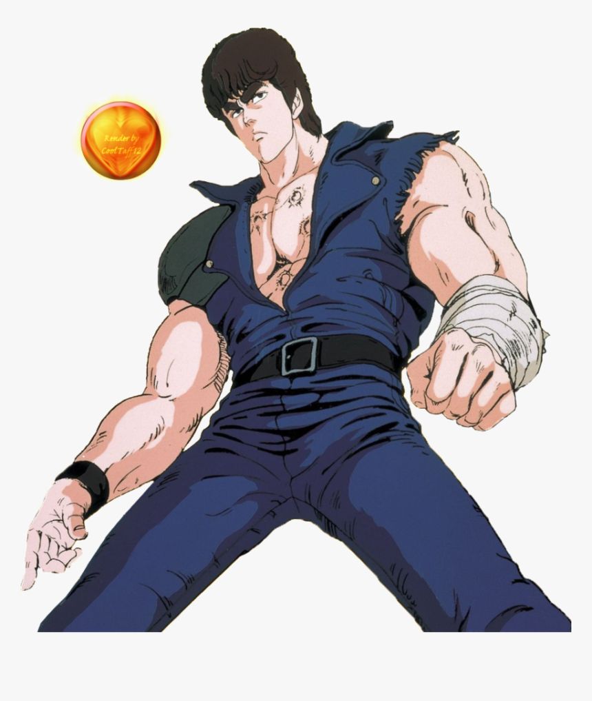 Kenshiro Render By Cooltaff12-d69hmdw - Hokuto No Ken Kenshiro Anime, HD Png Download, Free Download