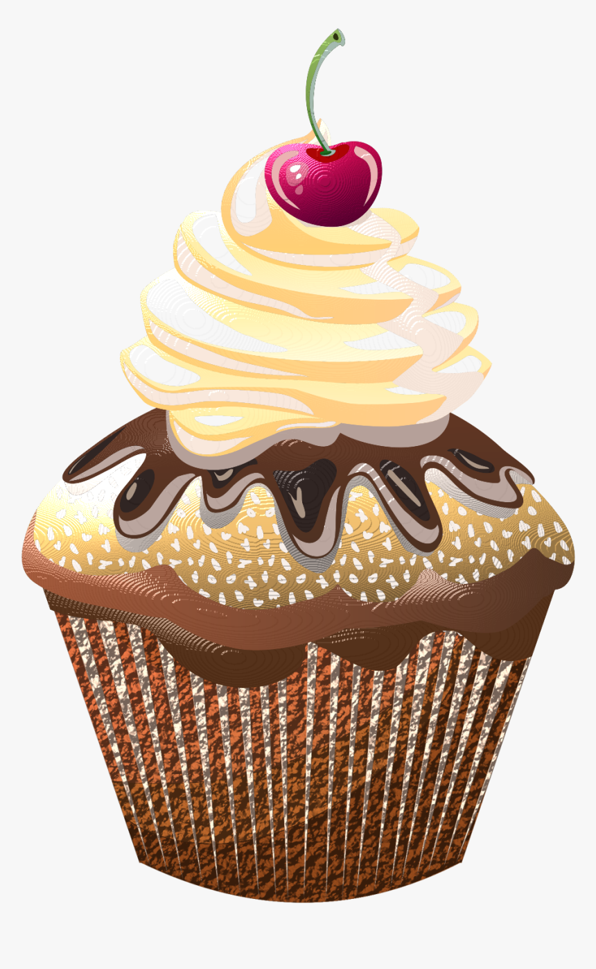 Clip Art Cup Cakes, HD Png Download, Free Download