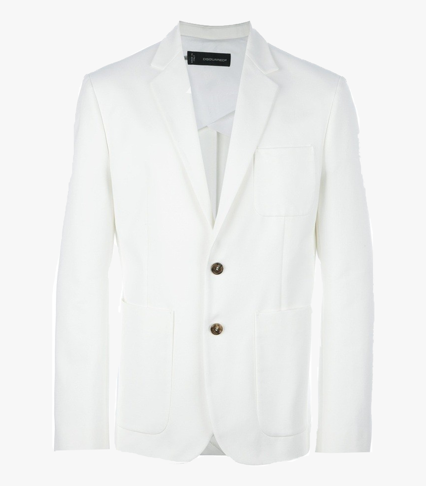 White Blazer Png Photo Background - Formal Wear, Transparent Png, Free Download