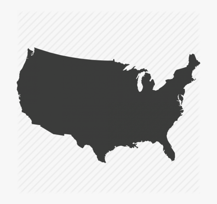 States Vector Icon - Usa Map Vector, HD Png Download, Free Download