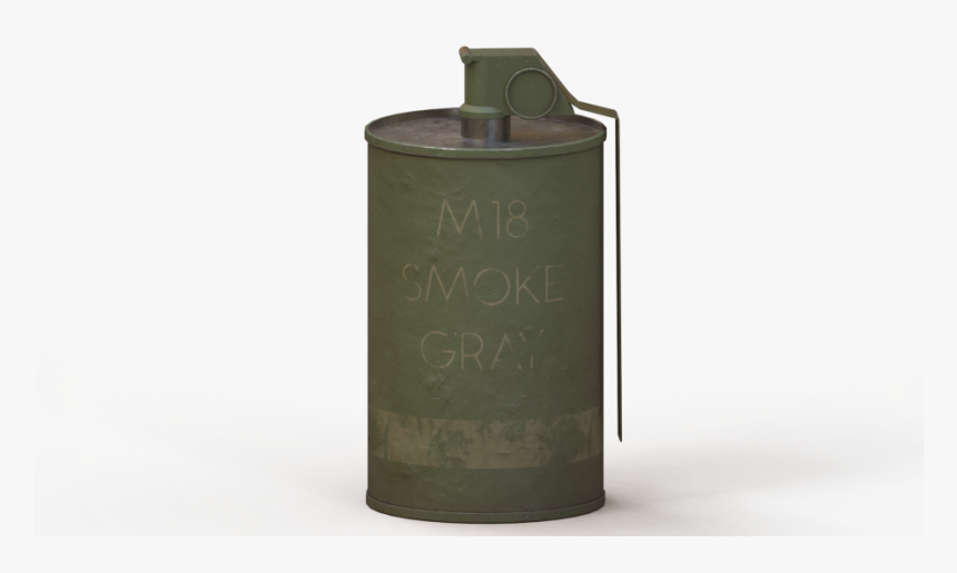 Smoke Grenade Royalty-free 3d Model - Blackboard, HD Png Download, Free Download