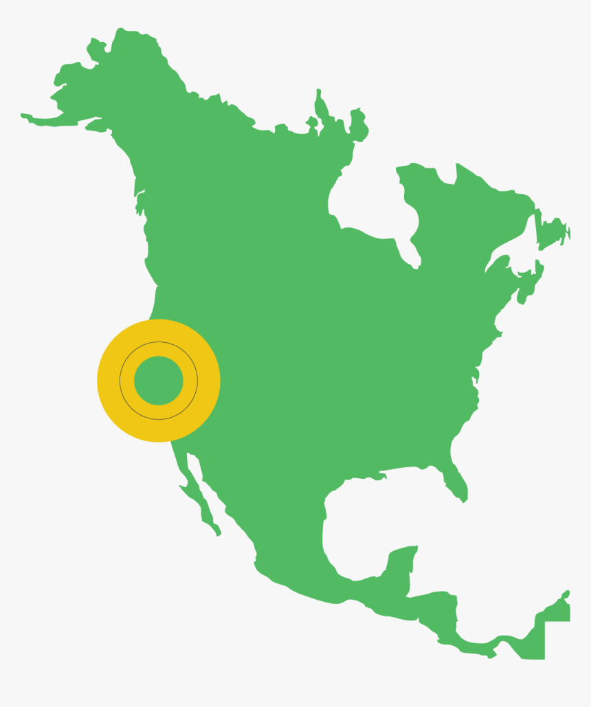 All4-gp North American Headquarters - North America Clipart, HD Png Download, Free Download