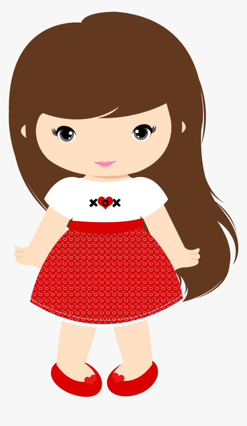 Cute Girl Clipart, HD Png Download, Free Download