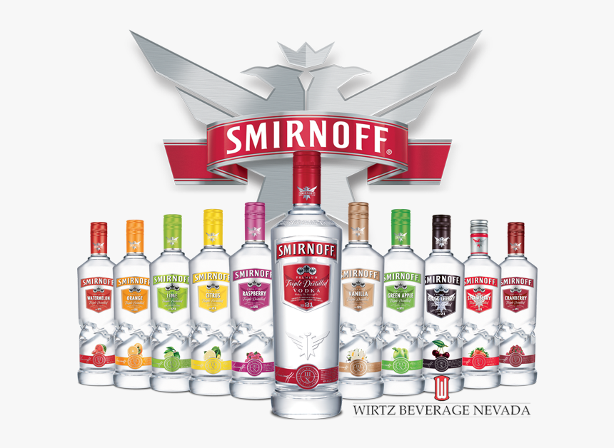 75 L Bottle , Png Download - Smirnoff Vodka Flavors, Transparent Png, Free Download