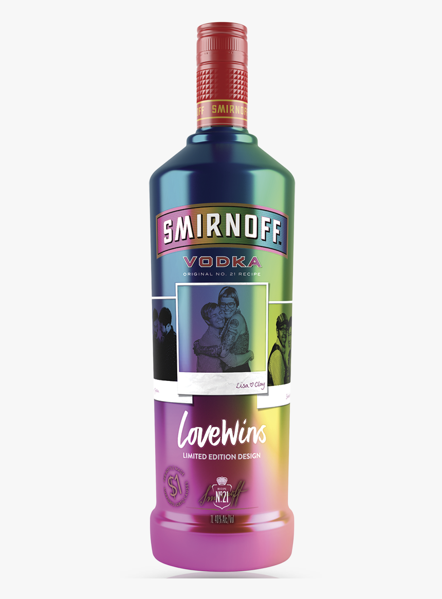 Love Wins Bottle - Smirnoff Love Wins Bottles, HD Png Download, Free Download