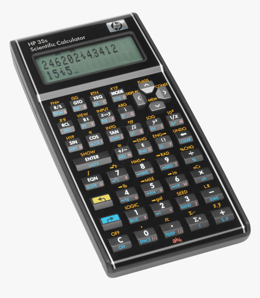Scientific Calculator Hewlett Packard F2215aa - Hp 35s Calculator, HD Png Download, Free Download