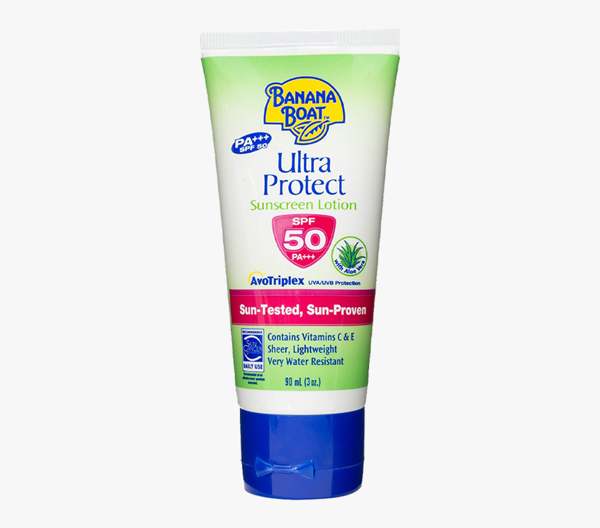 Banana Boat Sunscreen Aloe Vera, HD Png Download, Free Download