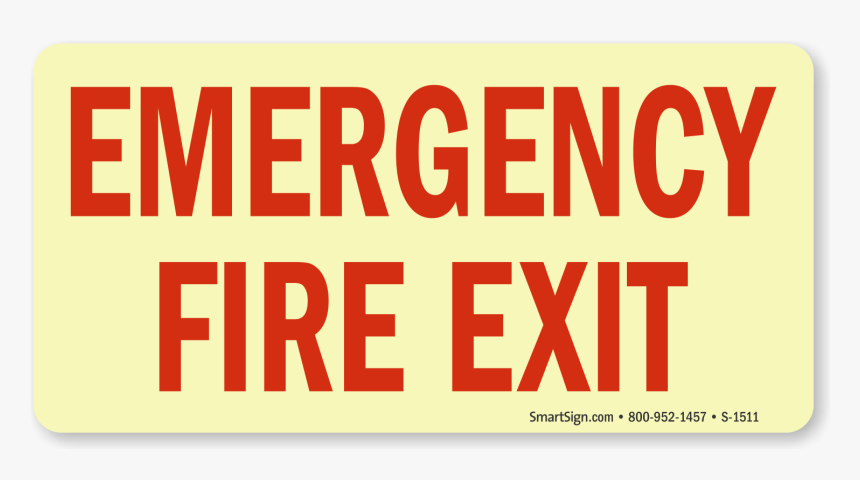 Emergency Exit, HD Png Download, Free Download