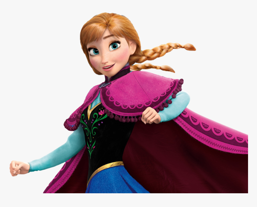 Elsa Anna Png - Disney Princess Anna Frozen, Transparent Png - kindpng.