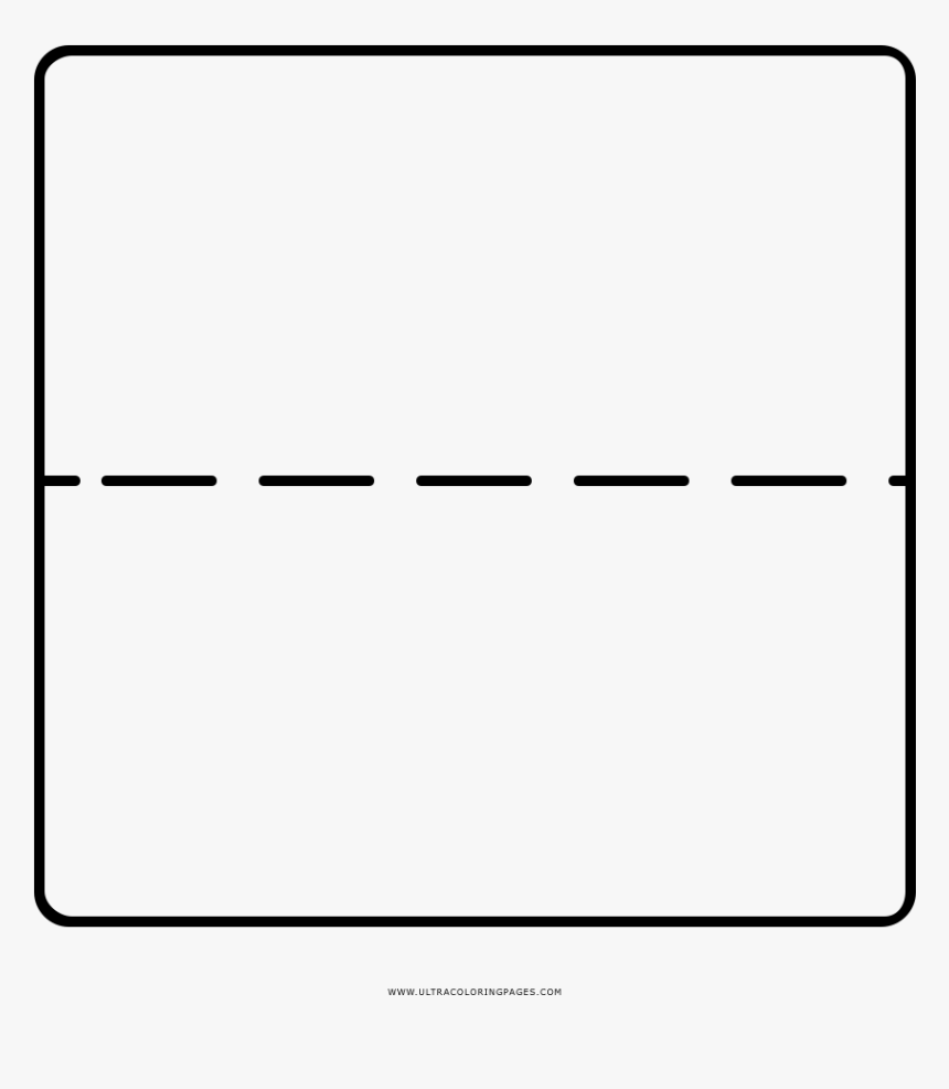 Fold Coloring Page - Parallel, HD Png Download, Free Download