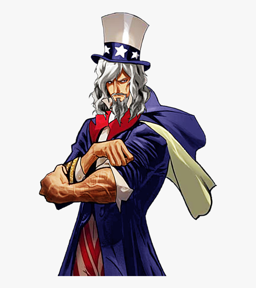 Uncle Sam Anime Character, HD Png Download, Free Download