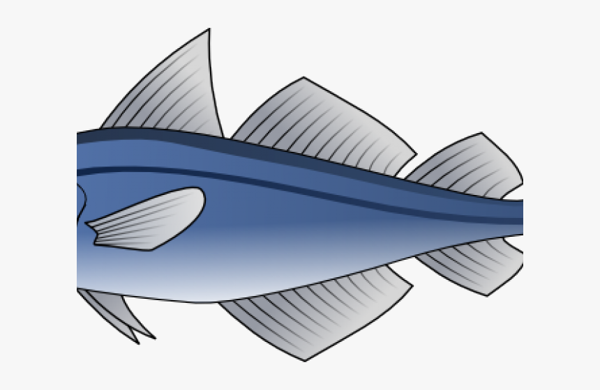 Sailfish Clipart Svg - Cod Fish Clip Art, HD Png Download, Free Download