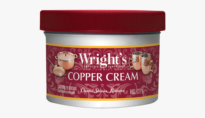 Wright"s Copper And Brass Cream Cleaner - Wright's Copper Cream, HD Png Download, Free Download