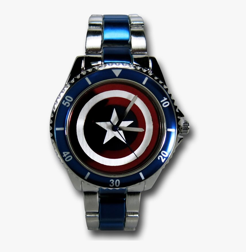 Transparent Captain America Mask Png - Analog Watch, Png Download, Free Download