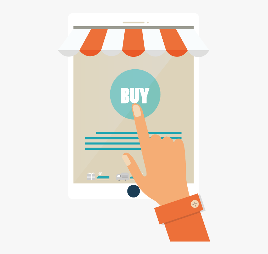 Online Shopping Illustration - Vector Online Shopping Png, Transparent Png, Free Download