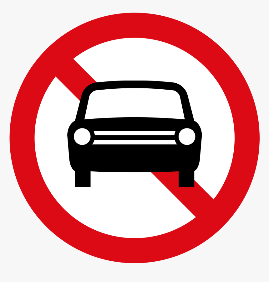 No Entry For Vehicles Sign Clipart , Png Download - No Entry For Vehicles Sign, Transparent Png, Free Download