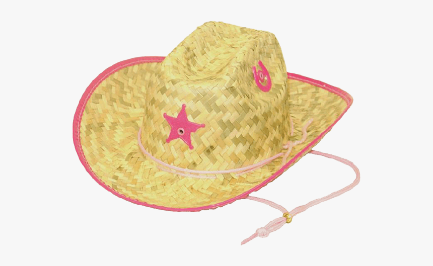 Kid"s Palm Straw Sheriff Hat - Sombrero, HD Png Download, Free Download