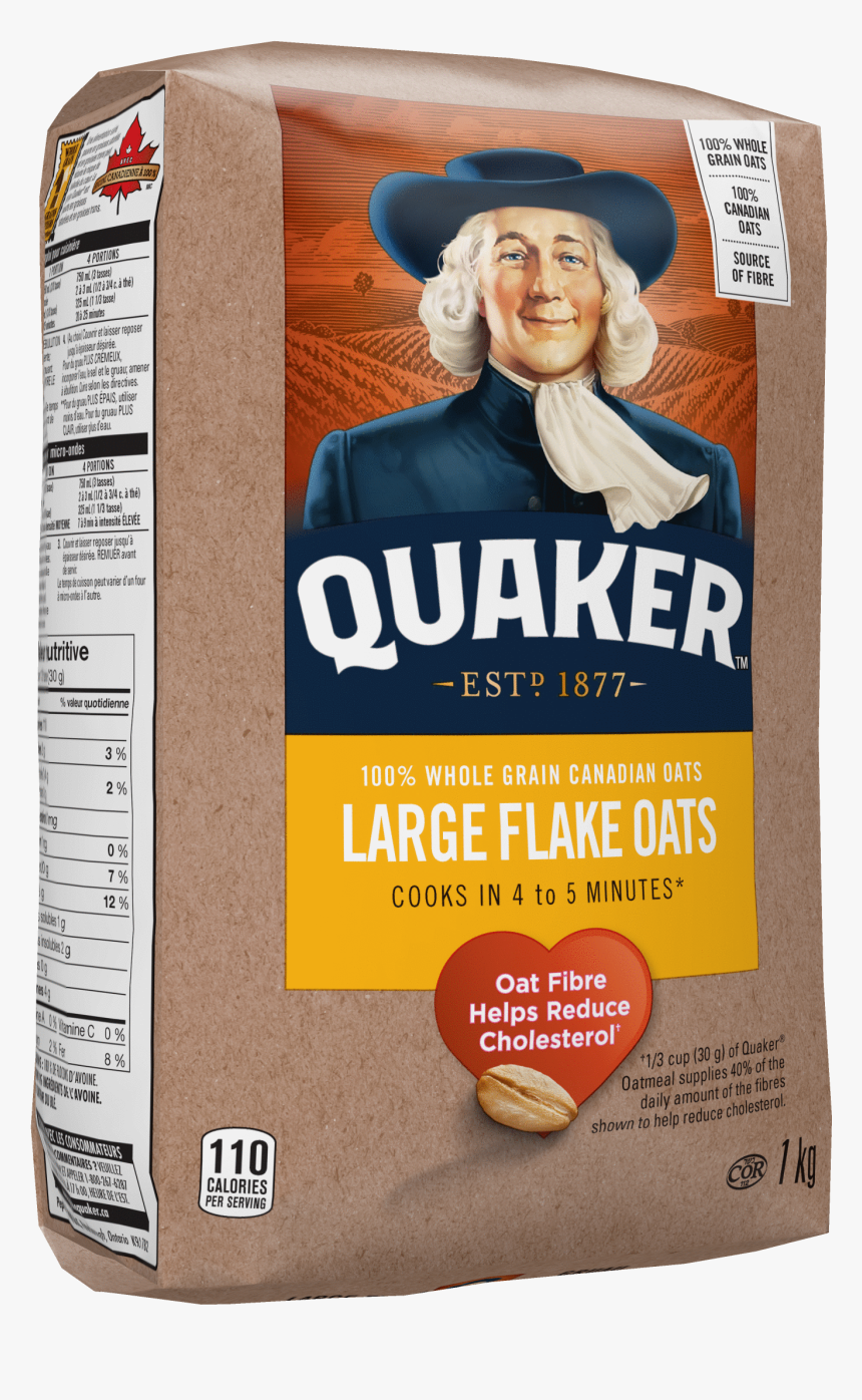 Quaker Oats Large Flake, HD Png Download, Free Download