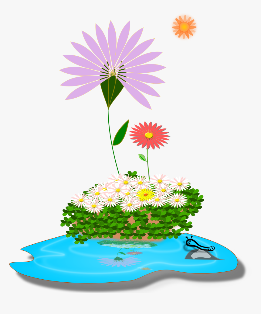 Flores Png Vector - No Littering Please Use A Trash Can, Transparent Png, Free Download