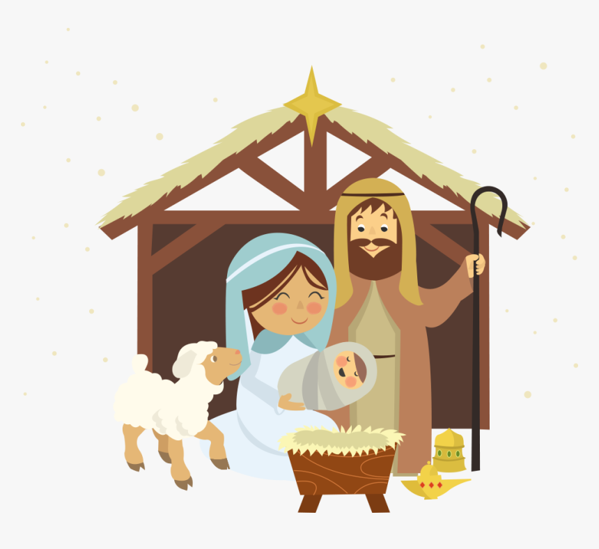 Nativity Transparent Background - Nativity Scene Clipart Png, Png Download, Free Download