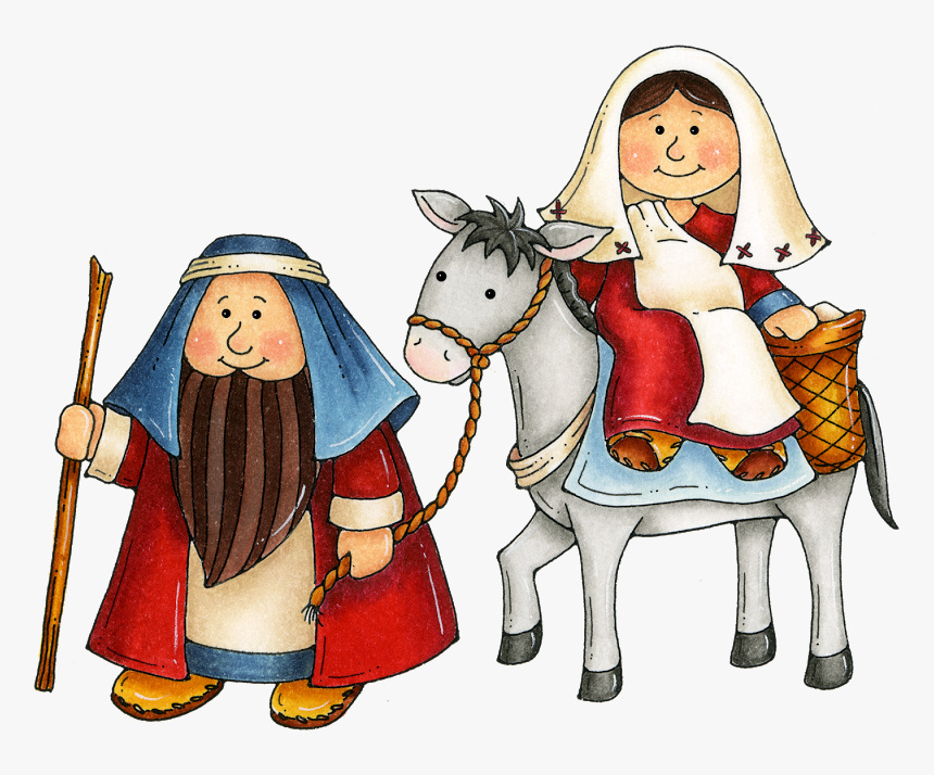 Mary And Joseph Clipart, HD Png Download, Free Download