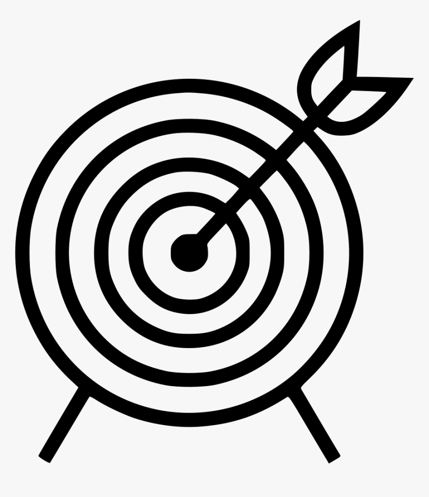 Target Black And White Clipart, HD Png Download, Free Download